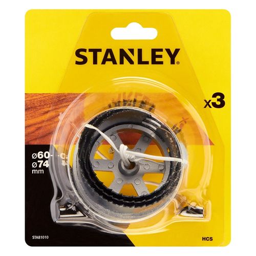 Stanley gatzaag 3 x (60,67,74) alu 30mm