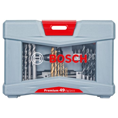 Bosch premium X-Line boor- en schroefbitset 49-delig